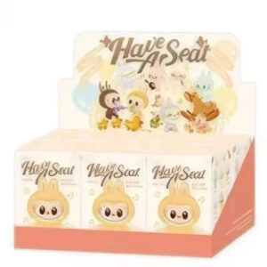 Peluche Labubu - Serie Have a Seat - I Mostri 6 pezzi